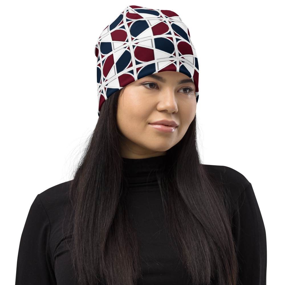 Neo-Don 'Merca' All-Over Print Beanie - 5