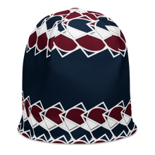 Load image into Gallery viewer, Neo-Don &#39;Merca&#39; All-Over Print Beanie - 7 - Blue