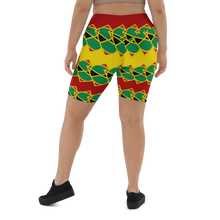 Load image into Gallery viewer, Neo-Don &#39;JamRas&#39; Biker Shorts - 7 - yellow/Red