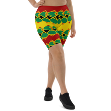Load image into Gallery viewer, Neo-Don &#39;JamRas&#39; Biker Shorts - 7 - yellow/Red