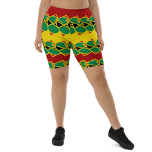 Load image into Gallery viewer, Neo-Don &#39;JamRas&#39; Biker Shorts - 7 - yellow/Red