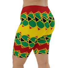 Load image into Gallery viewer, Neo-Don &#39;JamRas&#39; Biker Shorts - 7 - yellow/Red