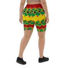 Load image into Gallery viewer, Neo-Don &#39;JamRas&#39; Biker Shorts - 7 - yellow/Red