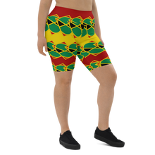 Load image into Gallery viewer, Neo-Don &#39;JamRas&#39; Biker Shorts - 7 - yellow/Red