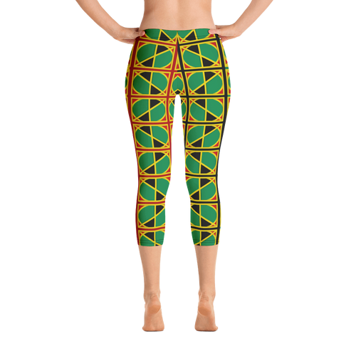 Neo-Don 'JamRas' Capri Leggings - 8 - GYRB