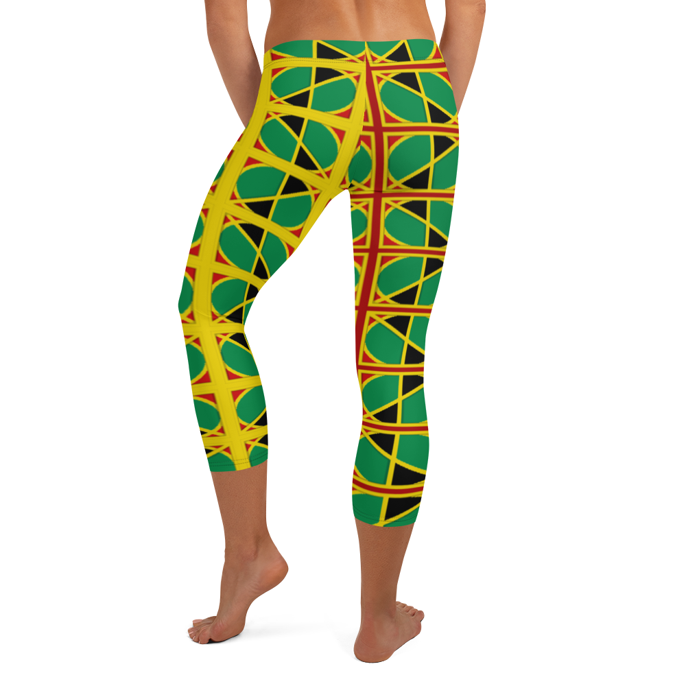 Neo-Don 'JamRas' Capri Leggings - 10 - RY