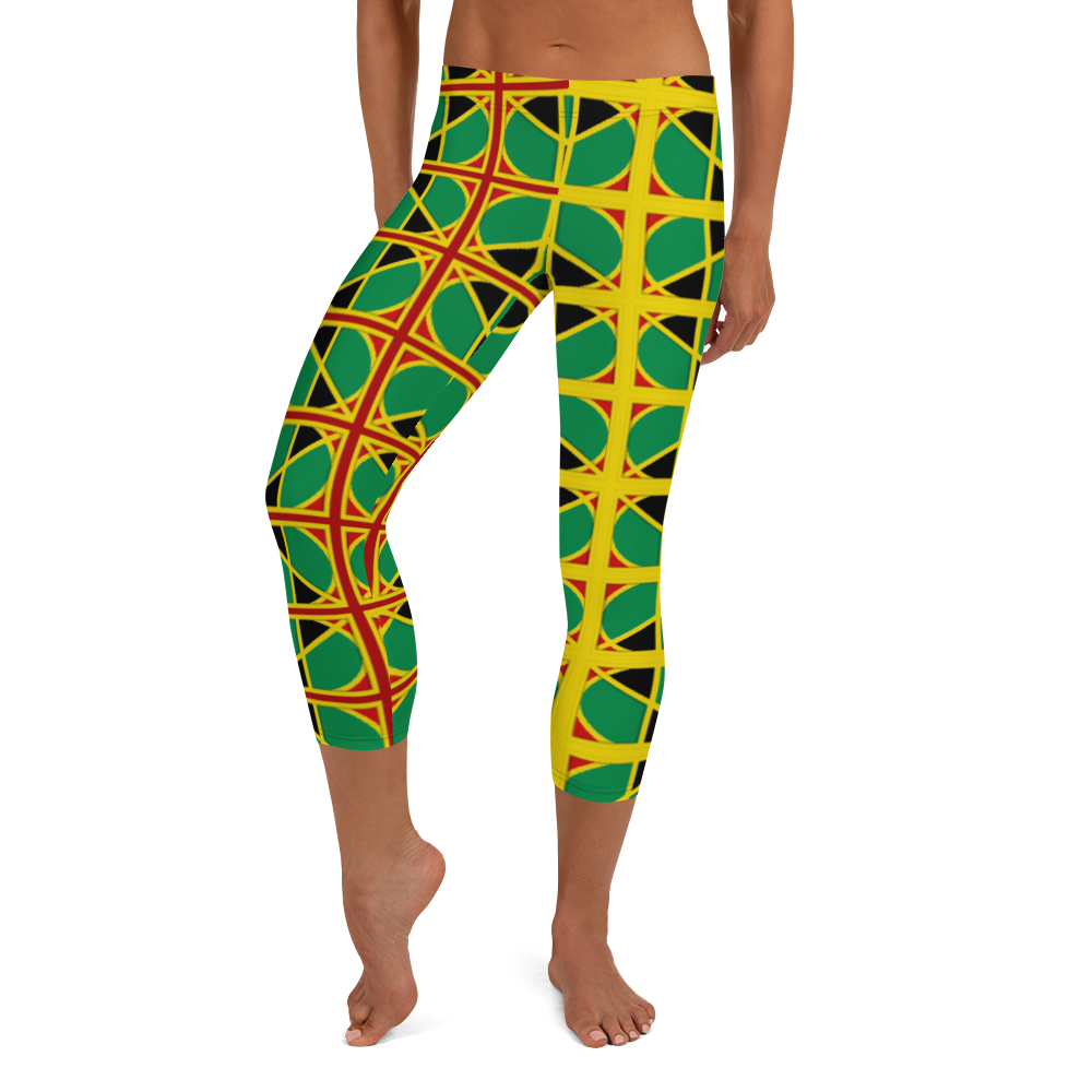 Neo-Don 'JamRas' Capri Leggings - 10 - RY