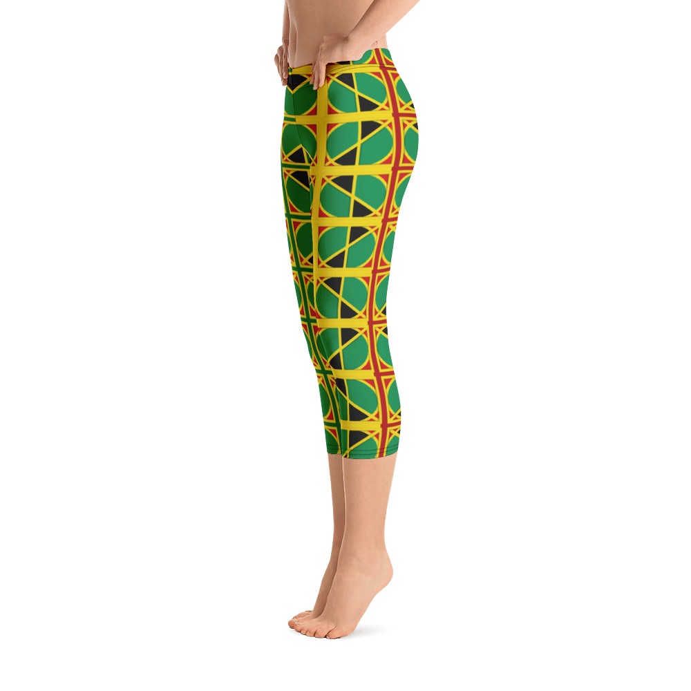Neo-Don 'JamRas' Capri Leggings - 8 - GYRB