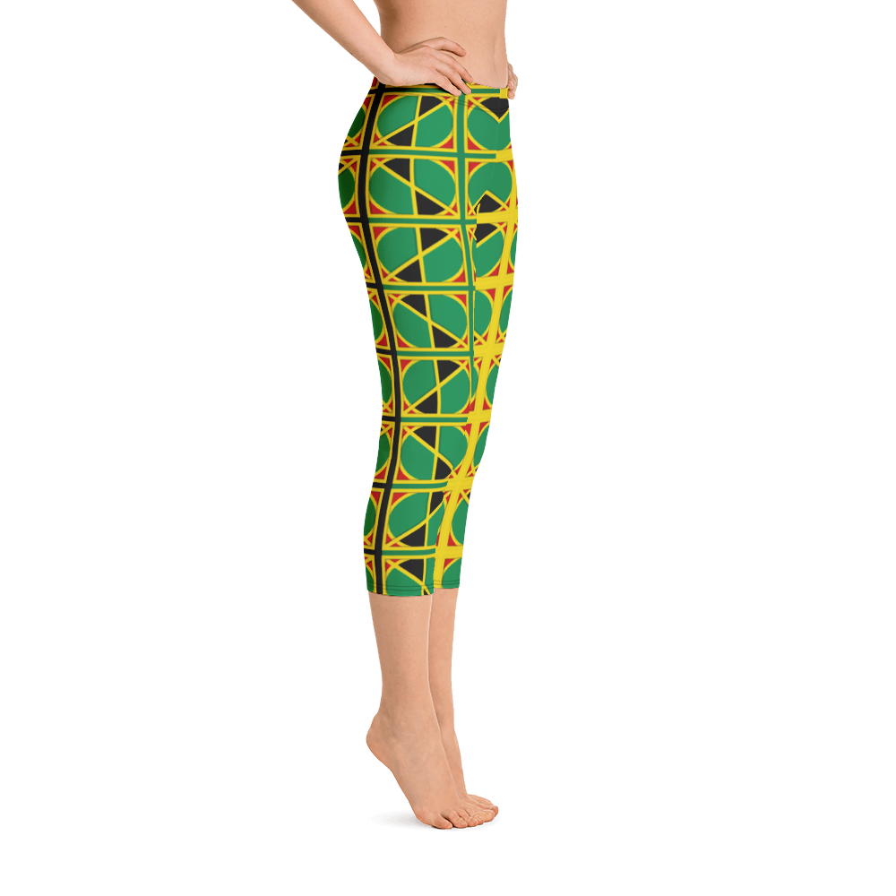 Neo-Don 'JamRas' Capri Leggings - 8 - GYRB