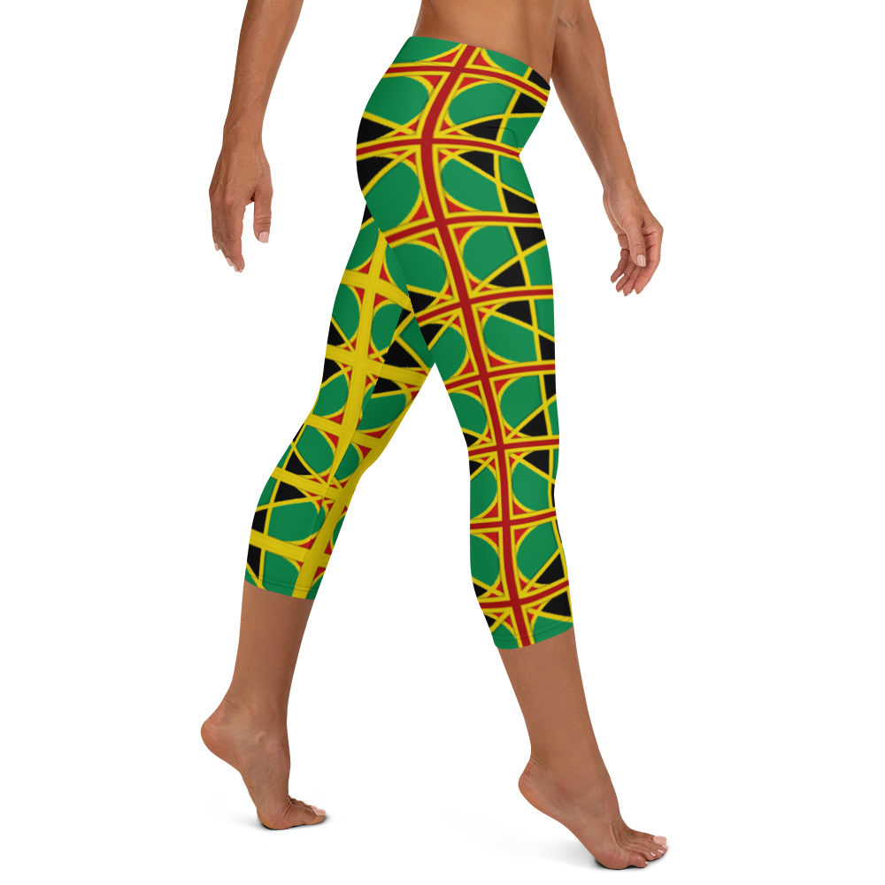 Neo-Don 'JamRas' Capri Leggings - 10 - RY