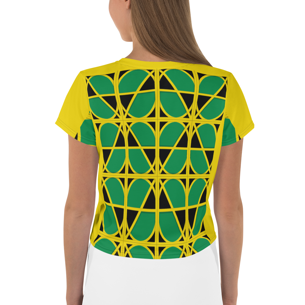 Neo-Don 'Jam' Crop Tee -MTX - yellow