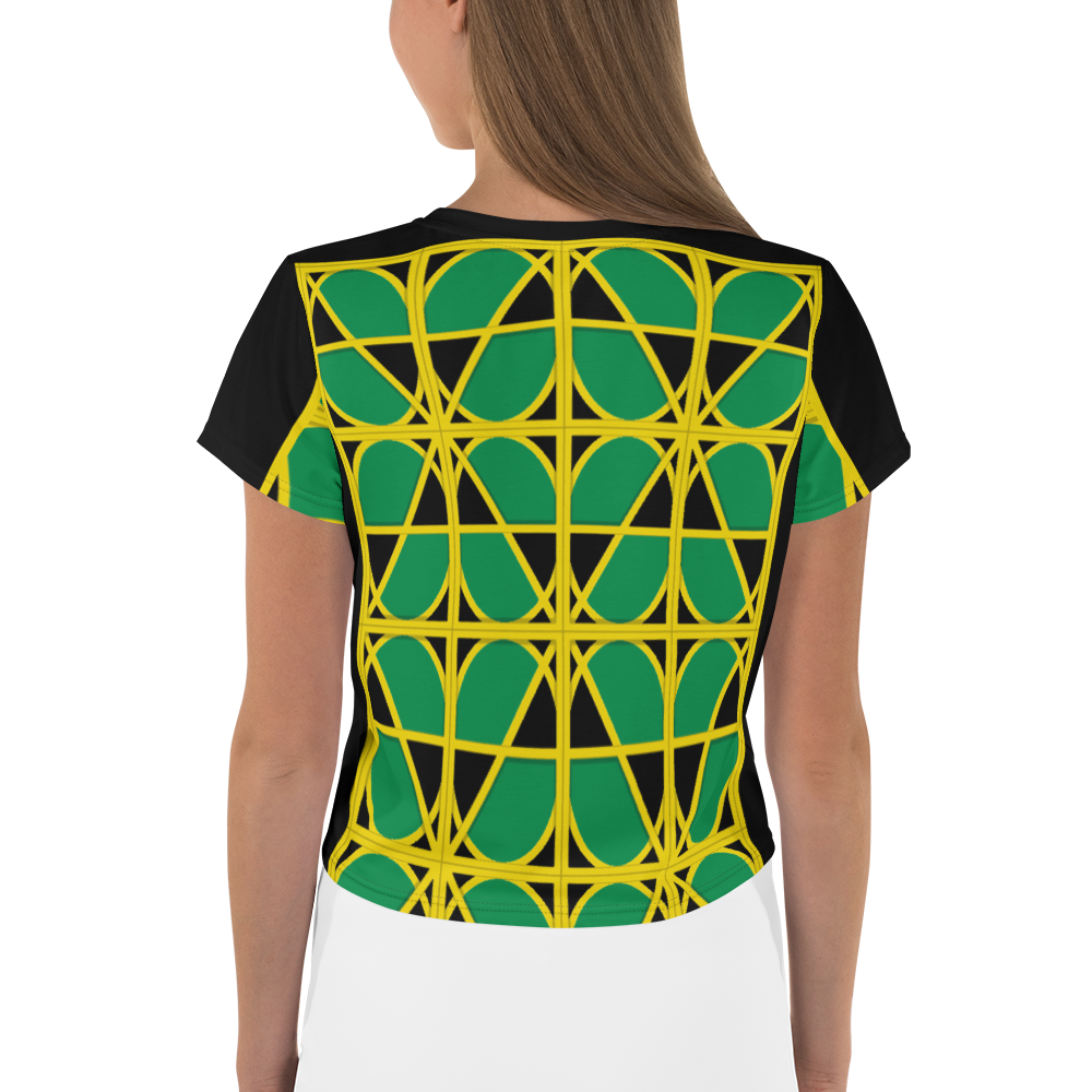 Neo-Don 'Jam'  Crop Tee -MTX - black