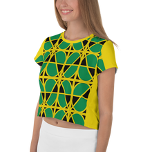 Load image into Gallery viewer, Neo-Don &#39;Jam&#39; Crop Tee -MTX - yellow