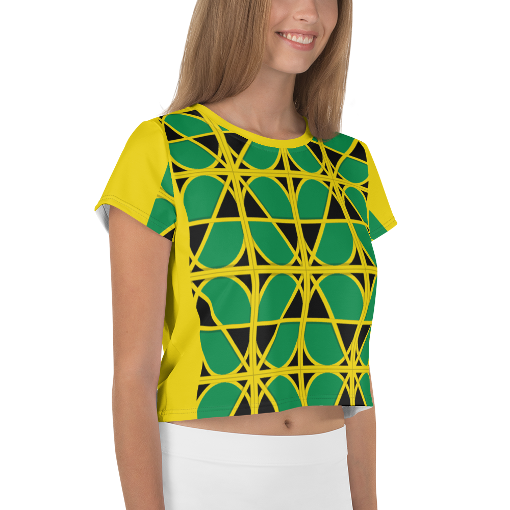 Neo-Don 'Jam' Crop Tee -MTX - yellow