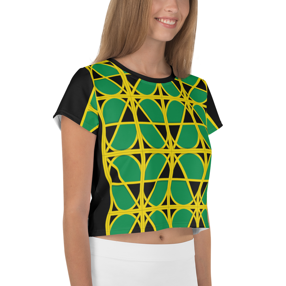 Neo-Don 'Jam'  Crop Tee -MTX - black