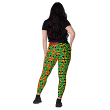 Load image into Gallery viewer, Neo-Don &#39;JamRas&#39; Crossover leggings with pockets - 5 - GYRB