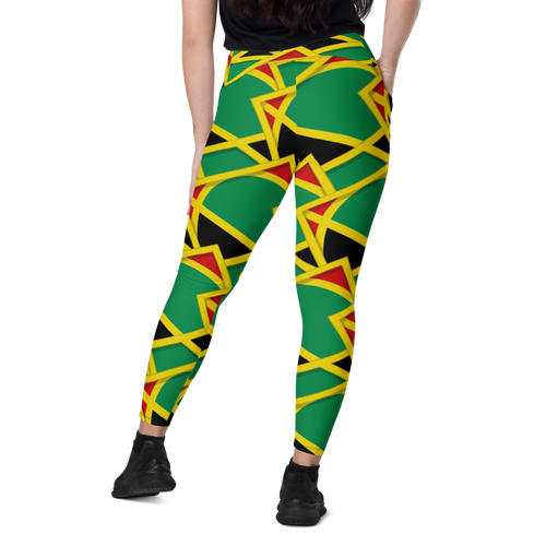Neo-Don 'JamRas' Crossover leggings with pockets - 6