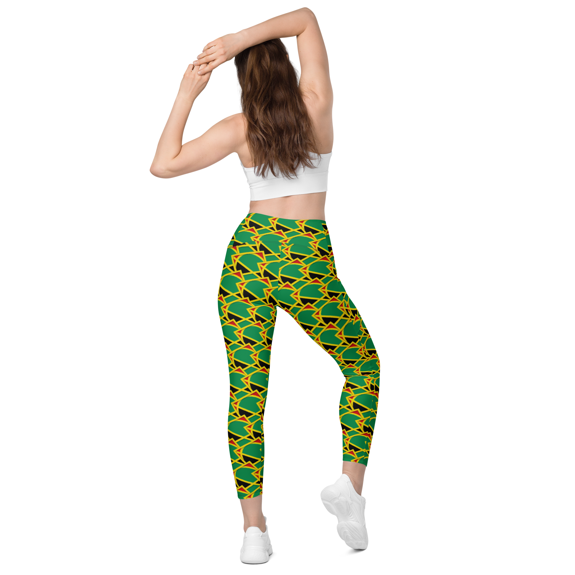 Neo-Don 'JamRas' Crossover leggings with pockets - 7