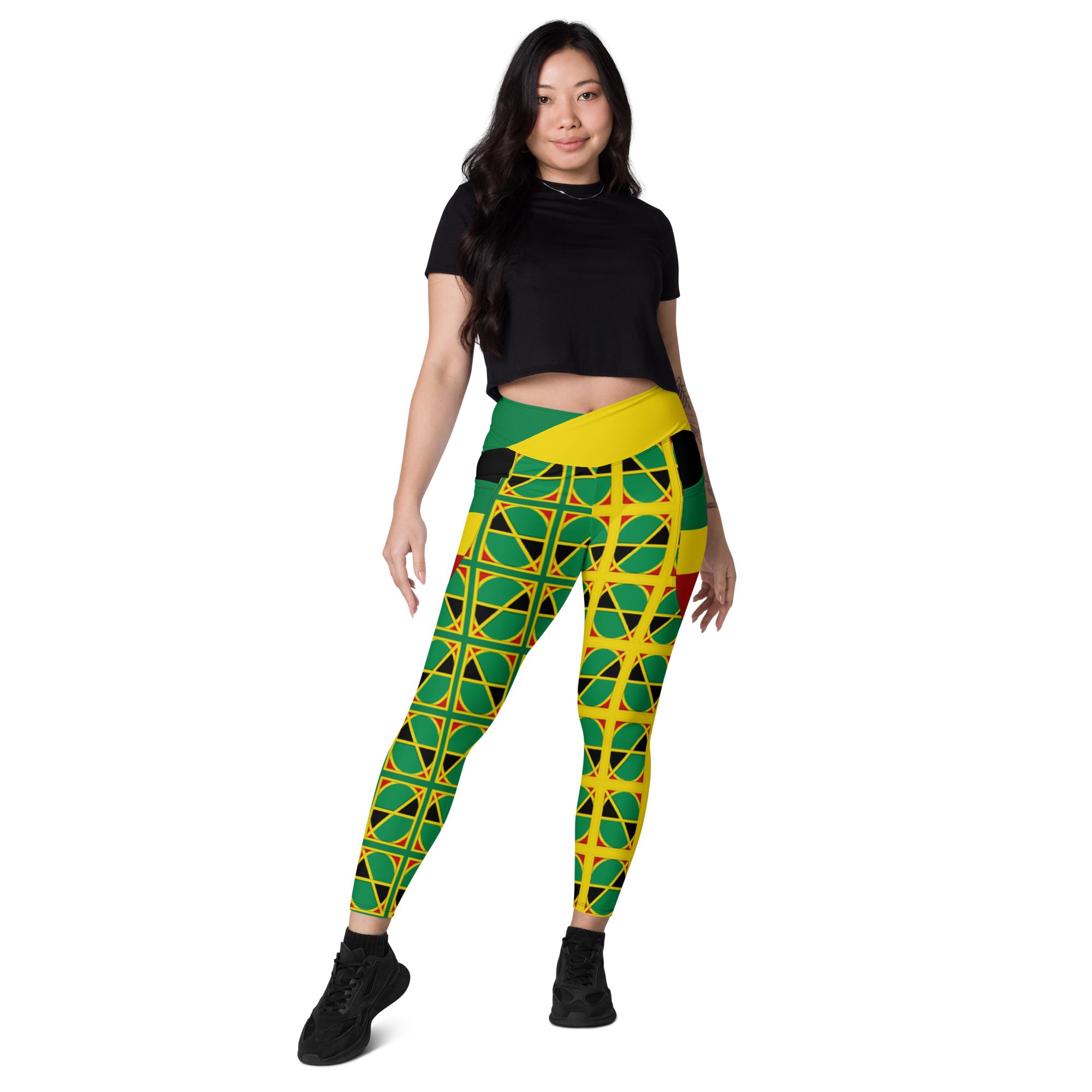 Neo-Don 'JamRas' Crossover leggings with pockets - 5 - GYRB