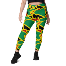 Load image into Gallery viewer, Neo-Don &#39;JamRas&#39; Crossover leggings with pockets - 6