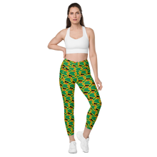Load image into Gallery viewer, Neo-Don &#39;JamRas&#39; Crossover leggings with pockets - 7