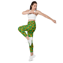 Load image into Gallery viewer, Neo-Don &#39;JamRas&#39; Crossover leggings with pockets - 7