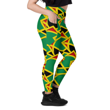 Load image into Gallery viewer, Neo-Don &#39;JamRas&#39; Crossover leggings with pockets - 6