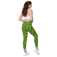 Load image into Gallery viewer, Neo-Don &#39;JamRas&#39; Crossover leggings with pockets - 7