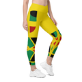 Neo-Don 'JamRas' Crossover leggings with pockets - Yellow