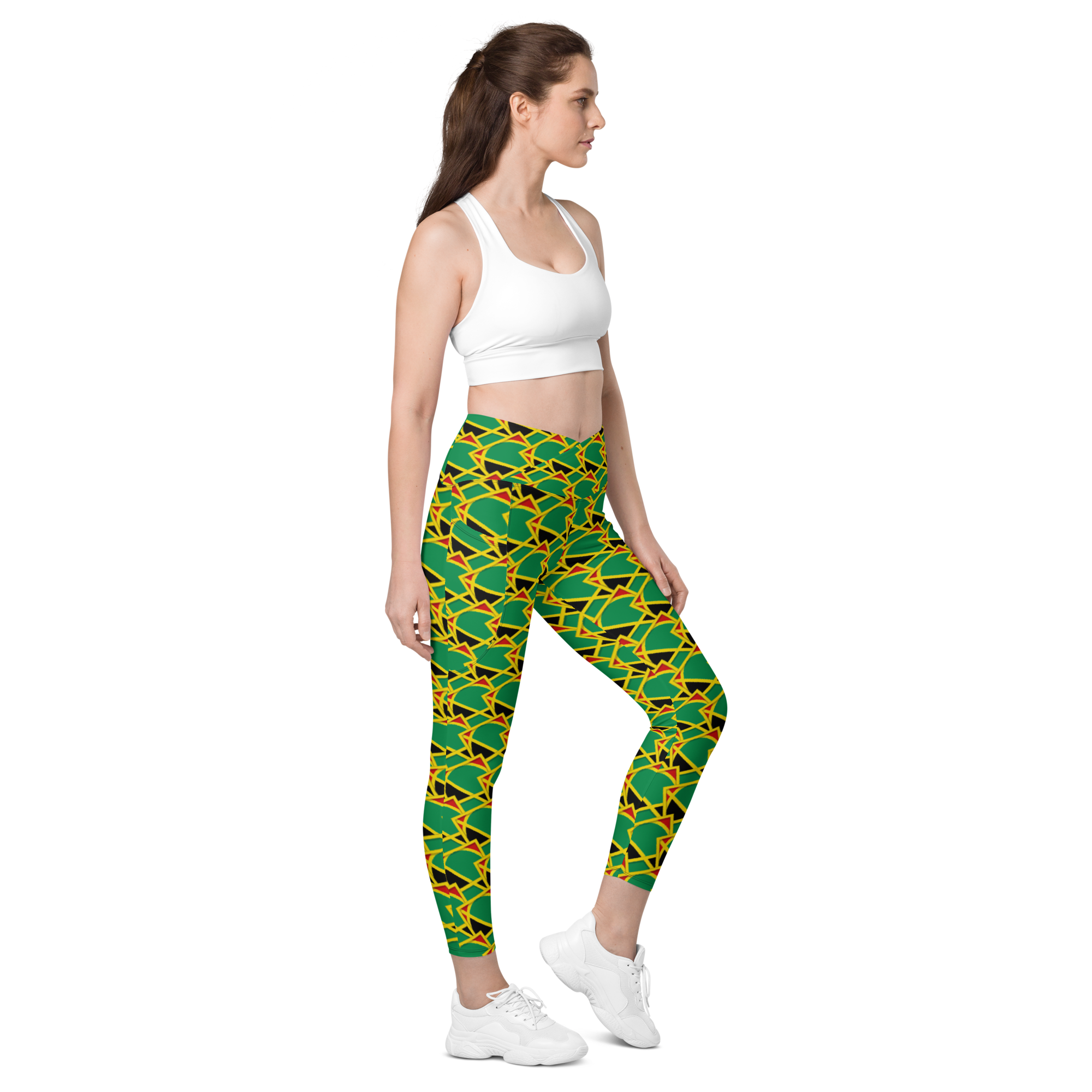 Neo-Don 'JamRas' Crossover leggings with pockets - 7
