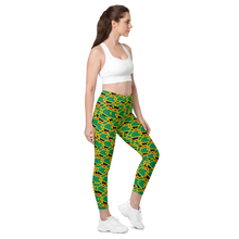 Load image into Gallery viewer, Neo-Don &#39;JamRas&#39; Crossover leggings with pockets - 7