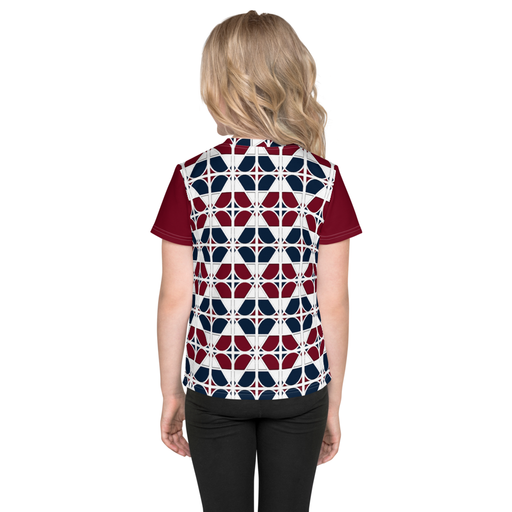 Neo-Don 'Merca' Kids crew neck t-shirt - red