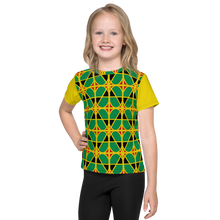 Load image into Gallery viewer, Neo-Don &#39;JamRas&#39; Kids crew neck t-shirt - 3 - Yellow