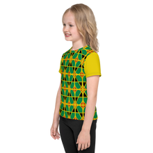 Load image into Gallery viewer, Neo-Don &#39;JamRas&#39; Kids crew neck t-shirt - 3 - Yellow