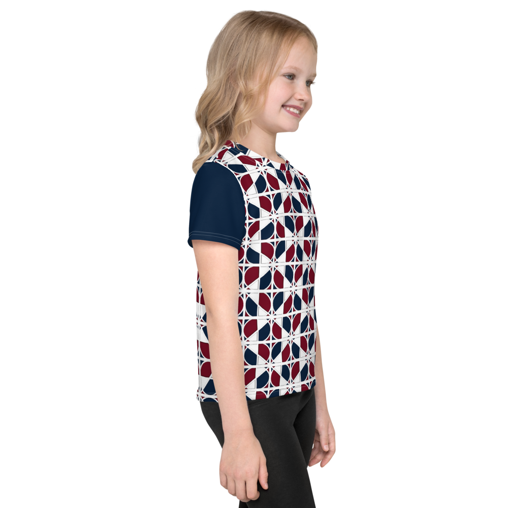 Neo-Don 'Merca' Kids crew neck t-shirt - blue
