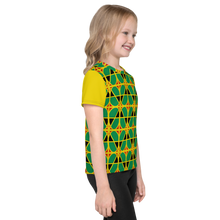 Load image into Gallery viewer, Neo-Don &#39;JamRas&#39; Kids crew neck t-shirt - 3 - Yellow