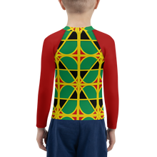 Load image into Gallery viewer, Neo-Don &#39;JamRas&#39; Kids Rash Guard - 3 - Red