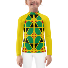 Load image into Gallery viewer, Neo-Don &#39;JamRas&#39; Kids Rash Guard - 3 - Yellow