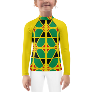 Neo-Don 'JamRas' Kids Rash Guard - 3 - Yellow