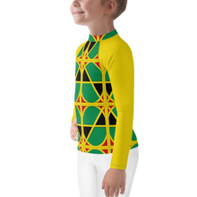 Load image into Gallery viewer, Neo-Don &#39;JamRas&#39; Kids Rash Guard - 3 - Yellow