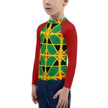 Load image into Gallery viewer, Neo-Don &#39;JamRas&#39; Kids Rash Guard - 3 - Red