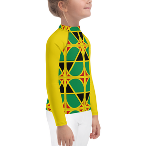 Neo-Don 'JamRas' Kids Rash Guard - 3 - Yellow