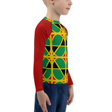 Load image into Gallery viewer, Neo-Don &#39;JamRas&#39; Kids Rash Guard - 3 - Red