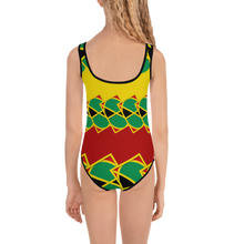 Load image into Gallery viewer, Neo-Don &#39;JamRas&#39;  Kids Swimsuit - 5 - Yellow/Red