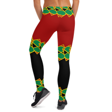 Load image into Gallery viewer, Neo-Don &#39;JamRas&#39; Women&#39;s Leggings - 8 - Red/Black