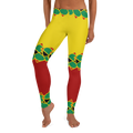Neo-Don 'JamRas' Women's Leggings - 8 - yellow/Red