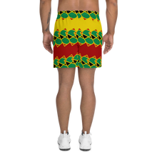 Load image into Gallery viewer, Neo-Don &#39;JamRas&#39; Men&#39;s Athletic Long Shorts - 6 - Yellow/Red