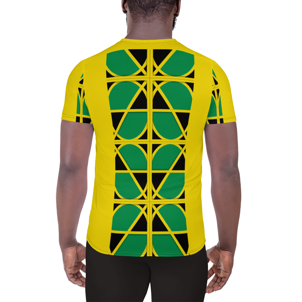 Neo-Don 'Jam' Men's Athletic T-shirt - MPX - yellow