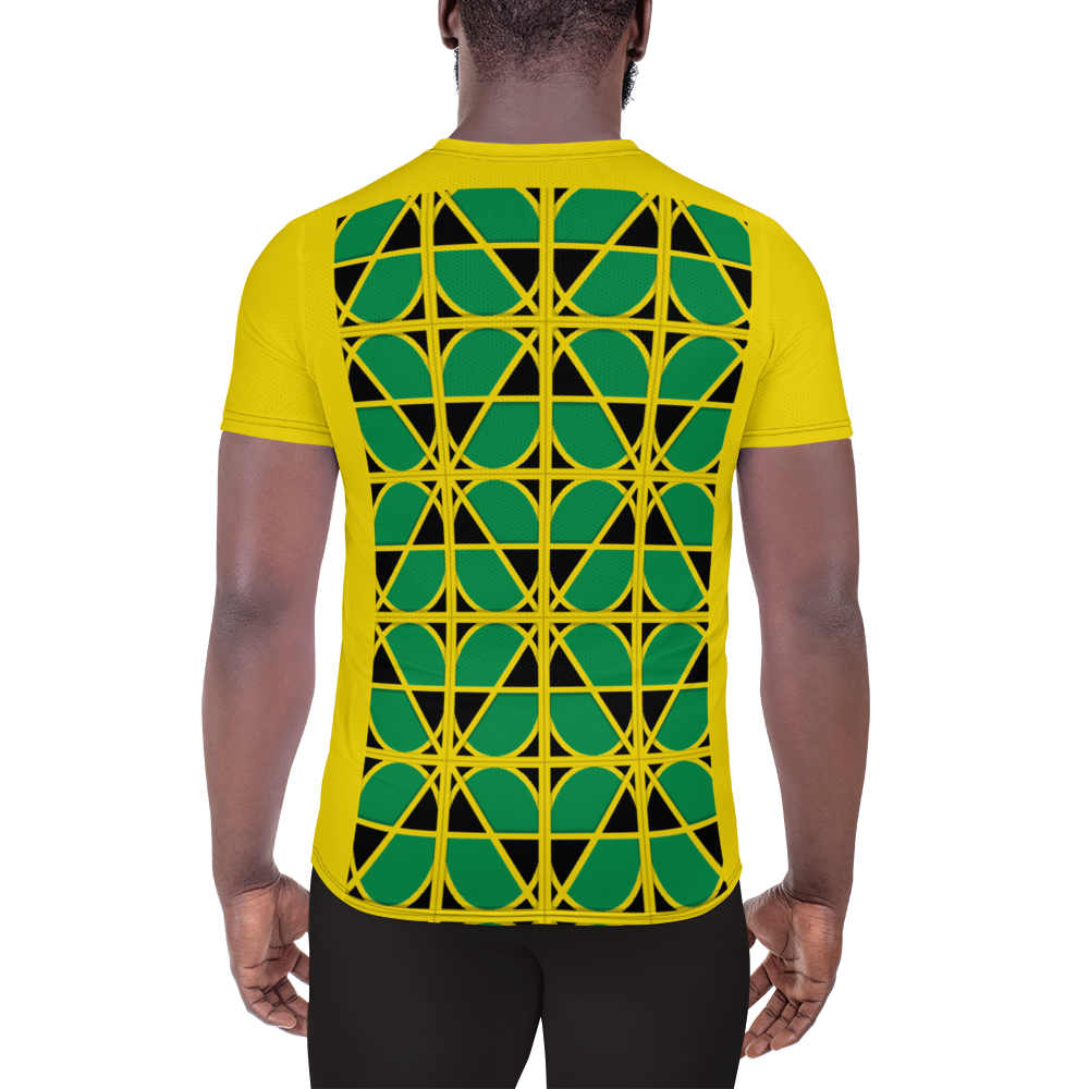 Neo-Don 'Jam' Men's Athletic T-shirt - MA - yellow