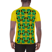 Load image into Gallery viewer, Neo-Don &#39;Jam&#39; Men&#39;s Athletic T-shirt - MA - yellow